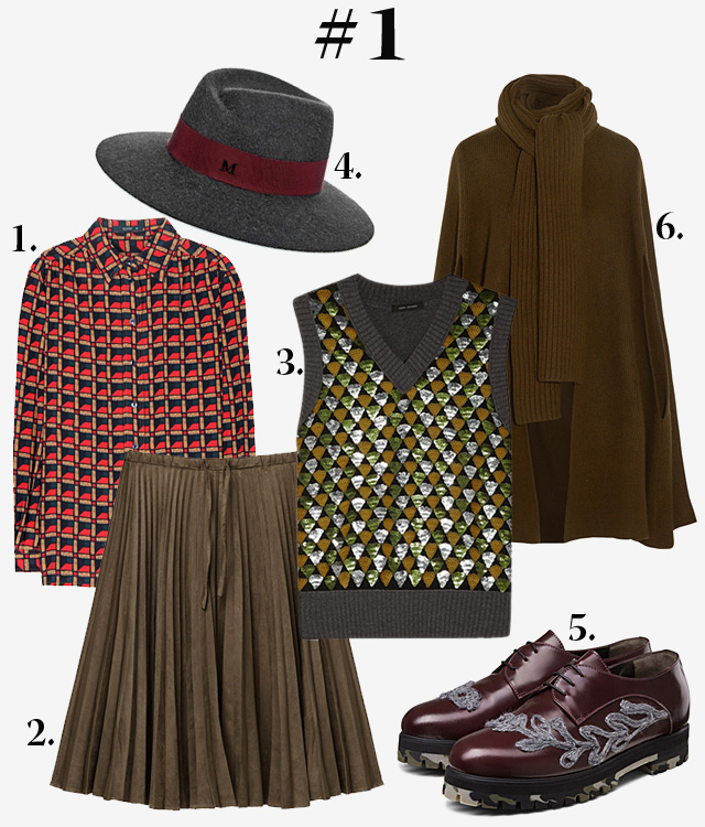 Одна вещь — три образа: вязаный жилет Marc Jacobs (фото 1)