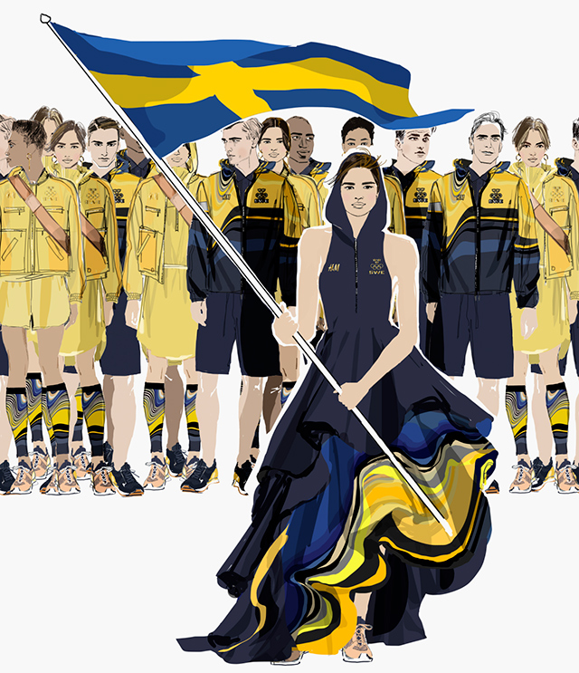 H&M создал униформу шведской сборной из переработанных материалов (фото 2)