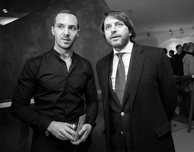 Владимир Глынин и Николай Усков Открытие выставки Gravity (фото 3)