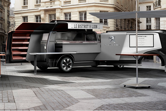Le Bistro du Lion: передвижной ресторан от Peugeot (фото 3)