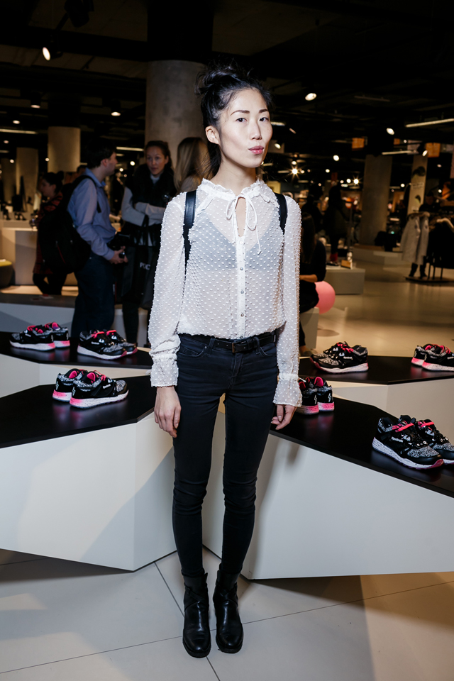 Оксана Он Презентация совместного проекта Reebok Classic x Yeka Haski (фото 11)