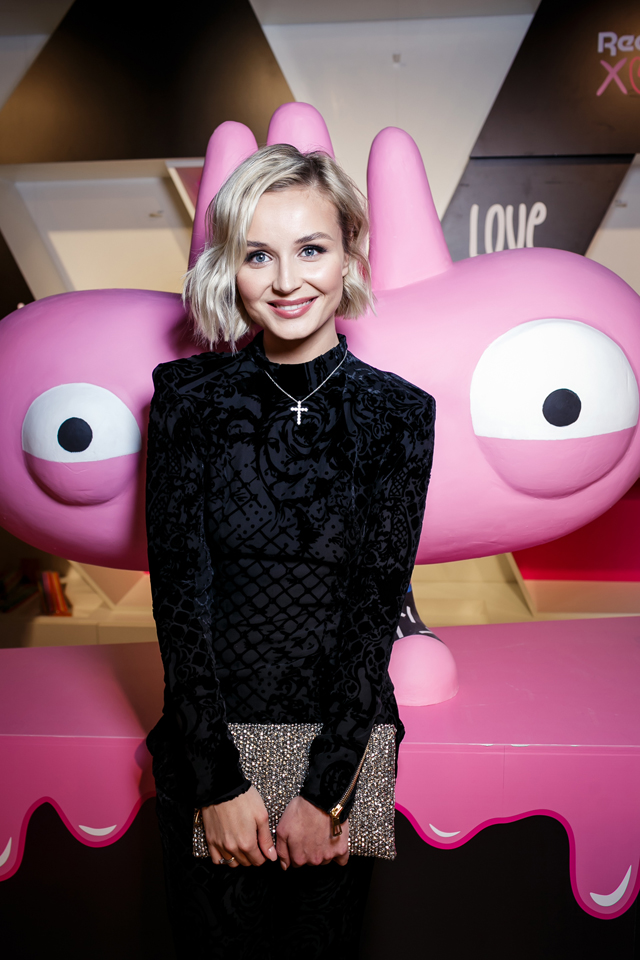 Полина Гагарина Презентация совместного проекта Reebok Classic x Yeka Haski (фото 3)