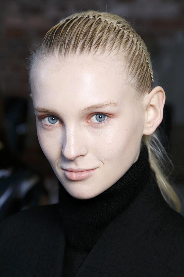 Helmut Lang Бьюти-тренды недели моды в Нью-Йорке, осень-зима 2014 (фото 1)
