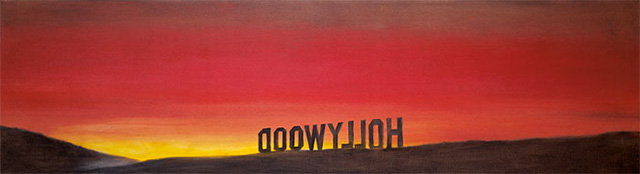 Эд Руши, "Голливуд" Картины американских художников на билбордах (фото 3)