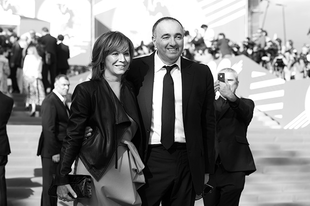 Валерия и Александр Роднянские Гости на премьере ММКФ-2014 (фото 1)