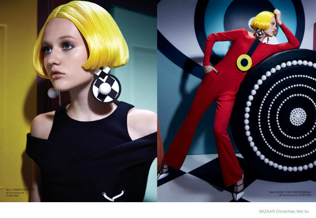 Добро пожаловать в кукольный дом: съемка для Harper’s Bazaar China (фото 1)