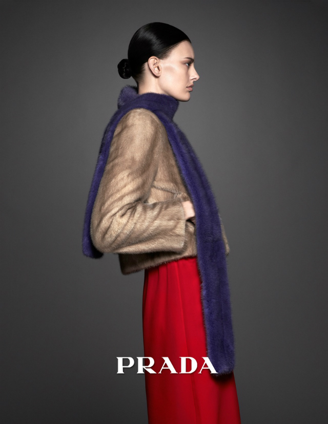 Рекламная кампания Prada, pre-fall 2014