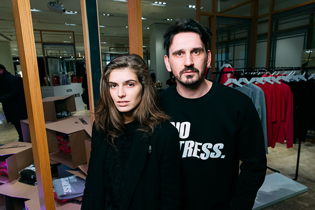 Дарья Малыгина и Артем Кривда Презентация коллекции Артема Кривды No comments (фото 7)