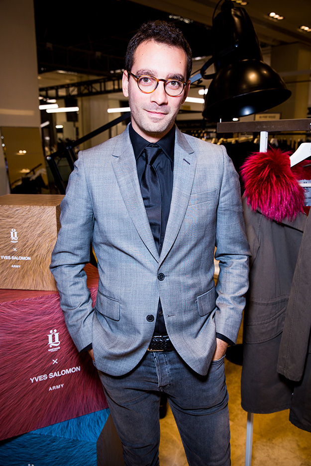 Томас Саломон Презентация коллекции «Цветной» x Yves Salomon ARMY (фото 1)