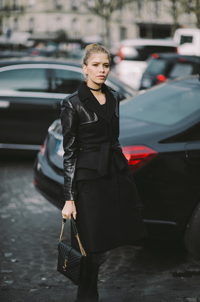 Неделя высокой моды в Париже, весна 2016: street style. Часть 3 (фото 3)