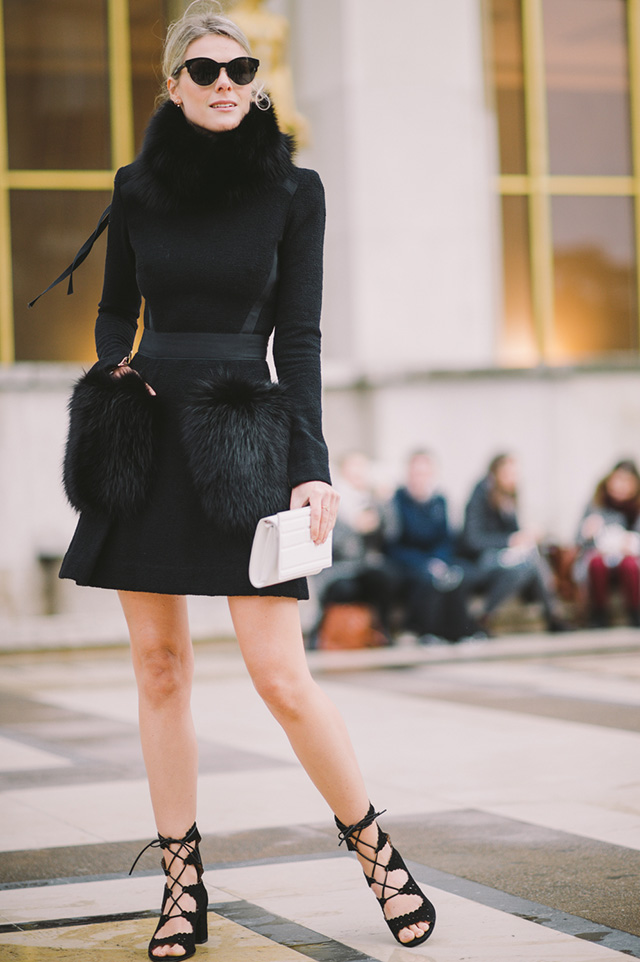 Неделя высокой моды в Париже, весна 2016: street style. Часть 3 (фото 4)