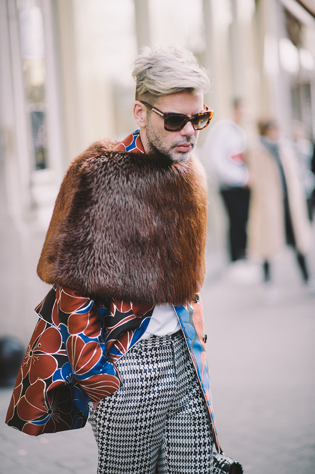 Неделя высокой моды в Париже, весна 2016: street style. Часть 2 (фото 9)