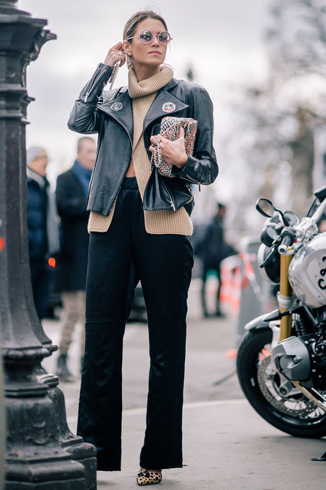 Неделя высокой моды в Париже, весна 2016: street style. Часть 2 (фото 11)