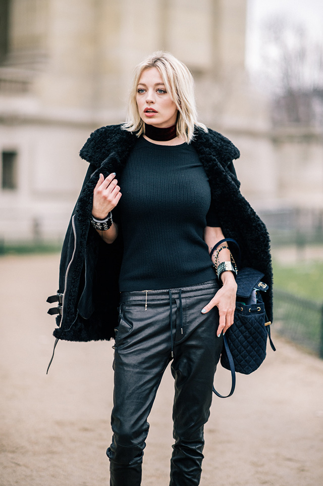 Неделя высокой моды в Париже, весна 2016: street style. Часть 2 (фото 3)