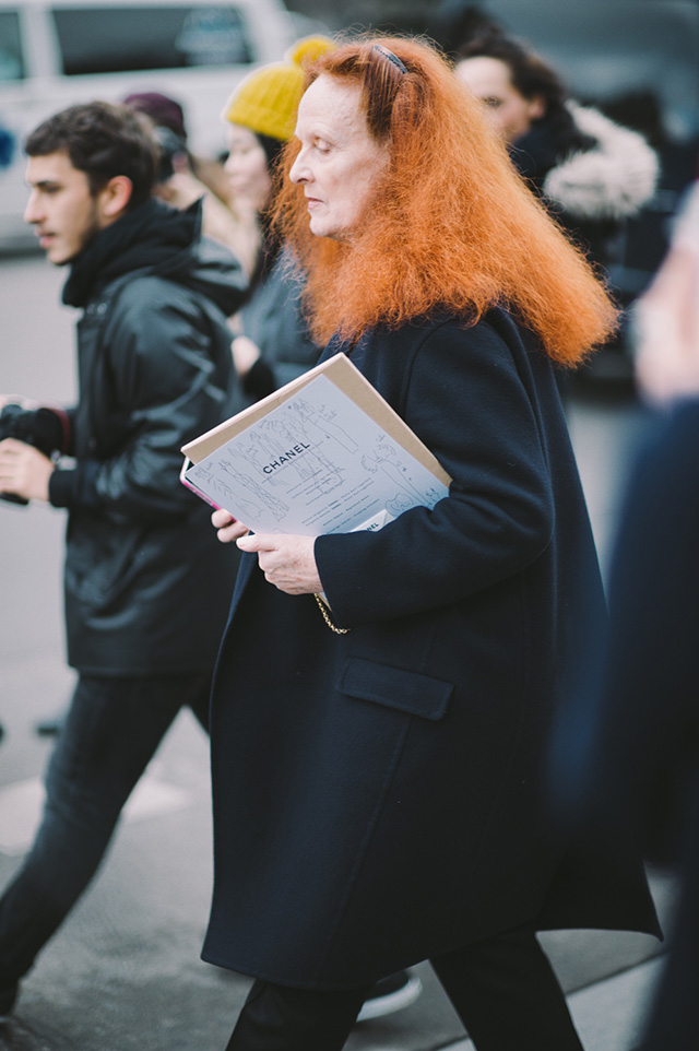 Неделя высокой моды в Париже, весна 2016: street style. Часть 2 (фото 8)