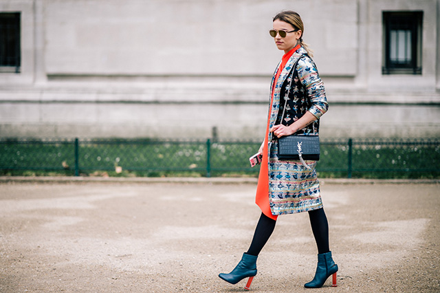 Неделя высокой моды в Париже, весна 2016: street style. Часть 2 (фото 5)