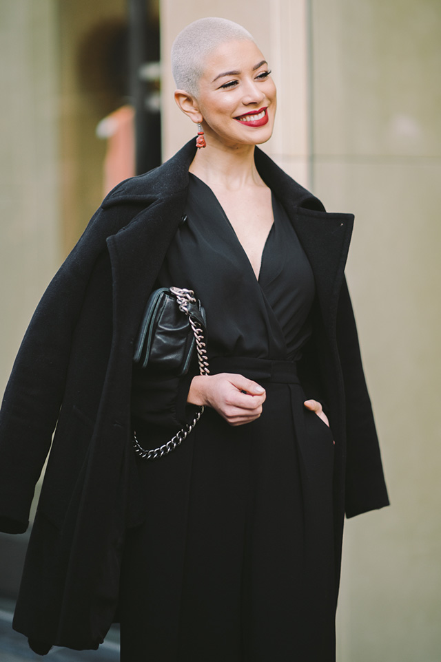 Неделя высокой моды в Париже, весна 2016: street style. Часть 2 (фото 14)