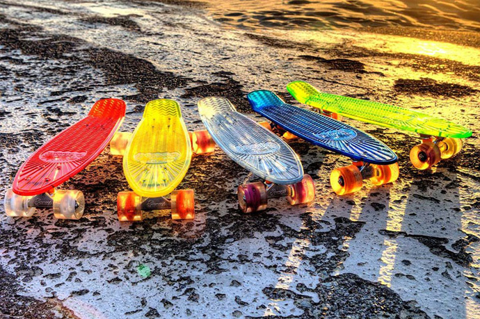 Sunset skateboard