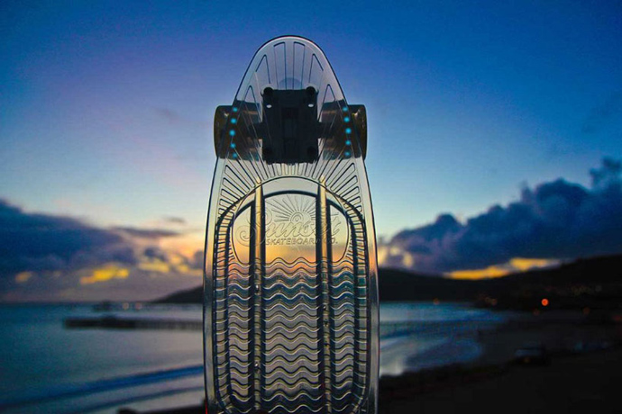 Sunset skateboard
