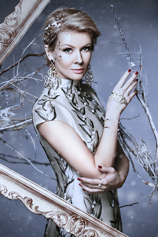 Светлана Бондарчук, Виктория Борисевич и Екатерина Мухина в съемке Young & Beautiful (фото 2)