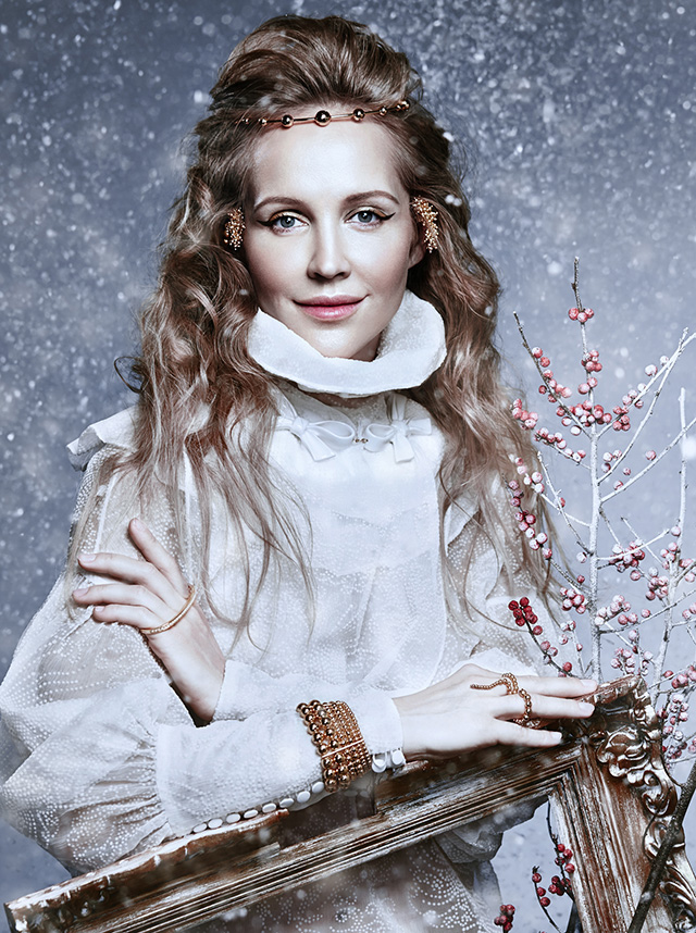 Светлана Бондарчук, Виктория Борисевич и Екатерина Мухина в съемке Young & Beautiful (фото 3)