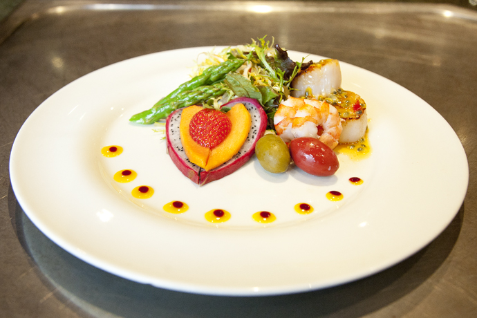 Asia Hall в Крокус Сити Молл салат Asia Hall в Крокус Сити Молл салат