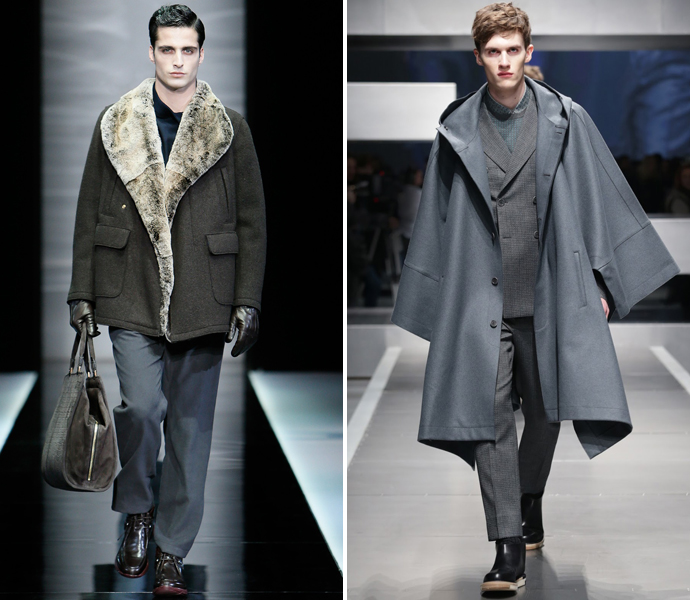 Giorgio Armani и Fendi осень-зима 2013/14 Giorgio Armani и Fendi осень-зима 2013/14
