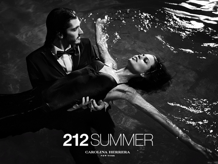 Рекламная кампания Carolina Herrera 212 Summer 4