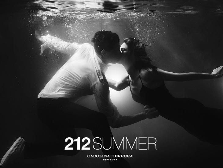Рекламная кампания Carolina Herrera 212 Summer 3