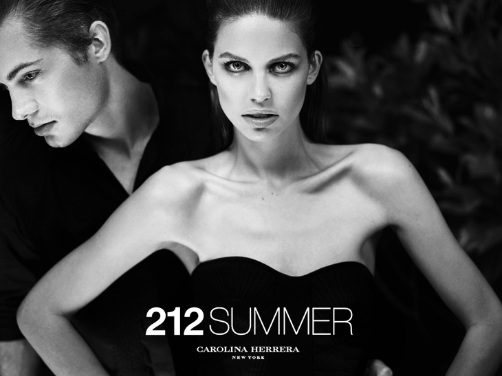 Рекламная кампания Carolina Herrera 212 Summer 1 Рекламная кампания Carolina Herrera 212 Summer 1