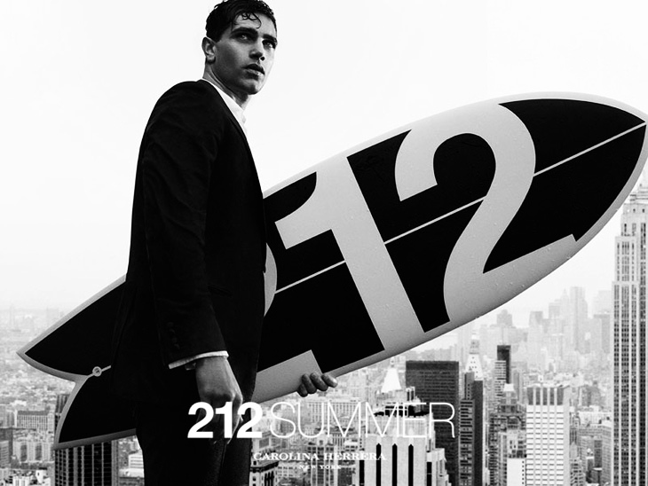 Рекламная кампания Carolina Herrera 212 Summer 2 Рекламная кампания Carolina Herrera 212 Summer 2