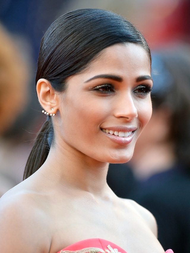 Фрида Пинто Канны-2014: лучшие бьюти-образы (фото 17)