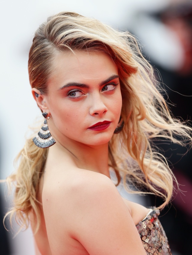 Кара Делевинь Канны-2014: лучшие бьюти-образы (фото 8)