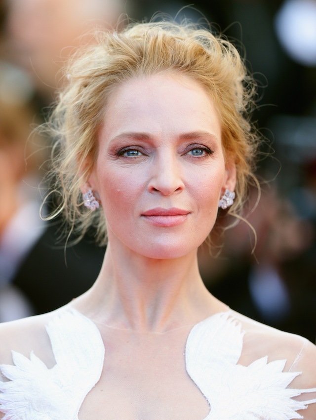 Ума Турман Канны-2014: лучшие бьюти-образы (фото 18)