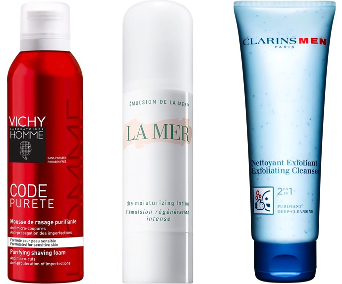 Vichy, La Mer и Clarins Vichy, La Mer и Clarins