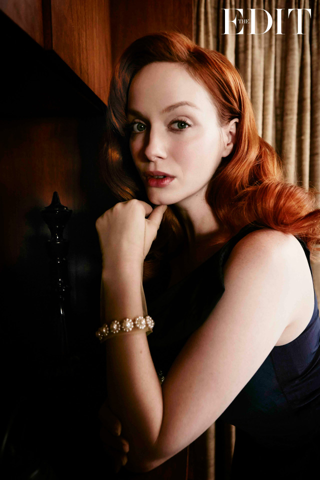 Кристина Хендрикс в новом номере The Edit (фото 2)