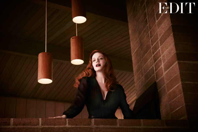 Кристина Хендрикс в новом номере The Edit (фото 5)