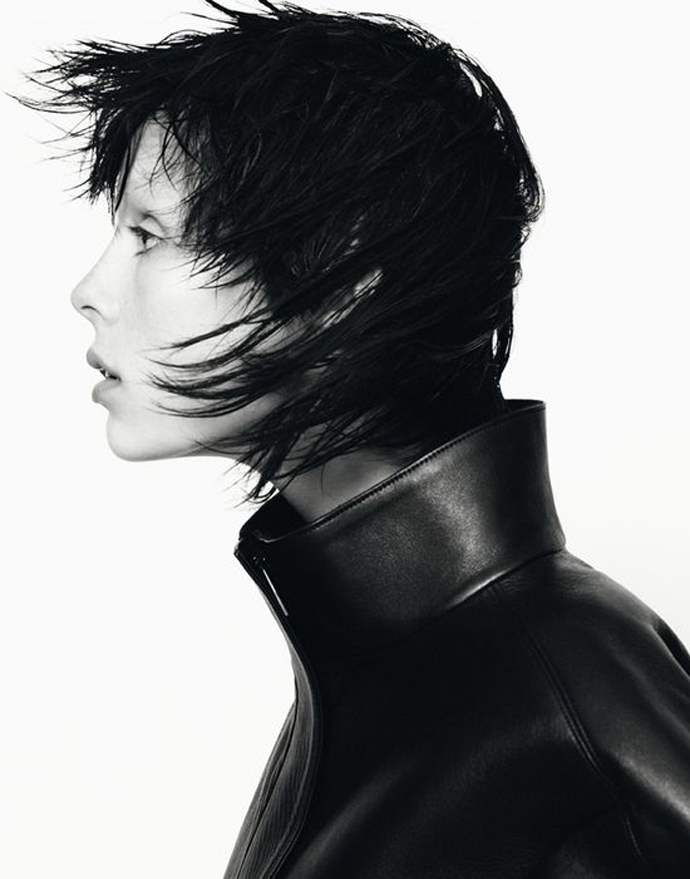 Тенденция: мокрые волосы (фото 1)