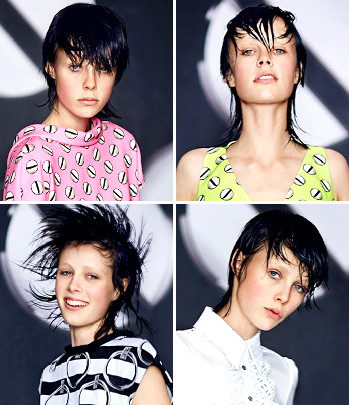 Тенденция: мокрые волосы (фото 8)