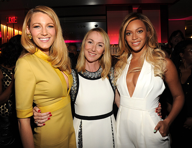 Блейк Лайвли, Фрида Джаннини и Бейонсе Ноулз Первый день рождения Chime for Change (фото 3)