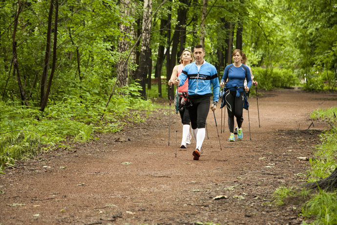 Татьяна Рогаченко на занятии в Нескучном саду Татьяна Рогаченко на занятии в Нескучном саду