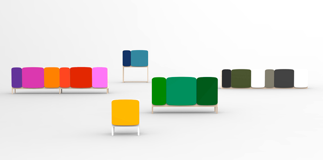 Цветные шкафчики Legato для Casamania (фото 1)