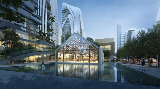 Жилой квартал в виде горного массива от MAD Architects (фото 4)