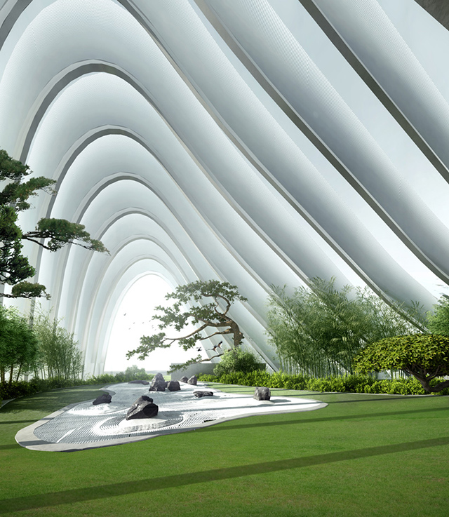 Жилой квартал в виде горного массива от MAD Architects (фото 5)