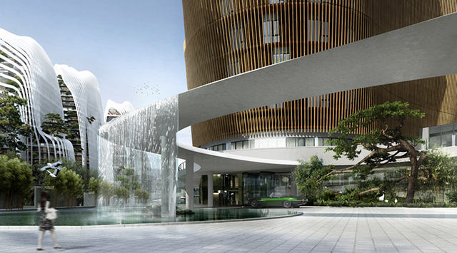 Жилой квартал в виде горного массива от MAD Architects (фото 6)