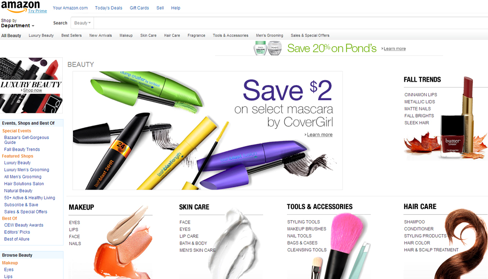 Amazon запустил бьюти-магазин (фото 1)