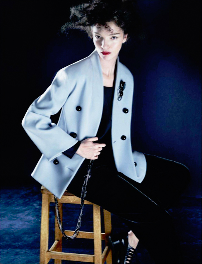Мариякарла Босконо для Giorgio Armani осень-зима 2013/14 (фото 5)