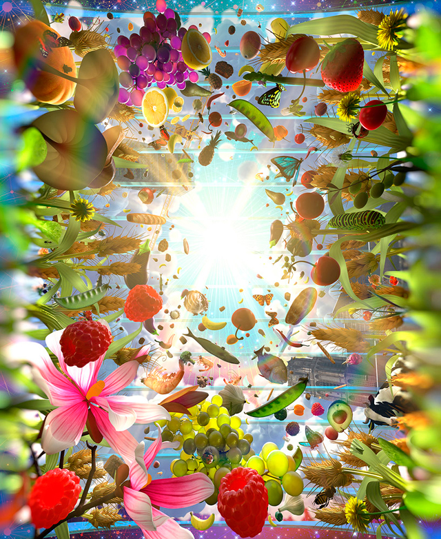 Цифровая фреска Арно Коэнена в Роттердаме (фото 6)