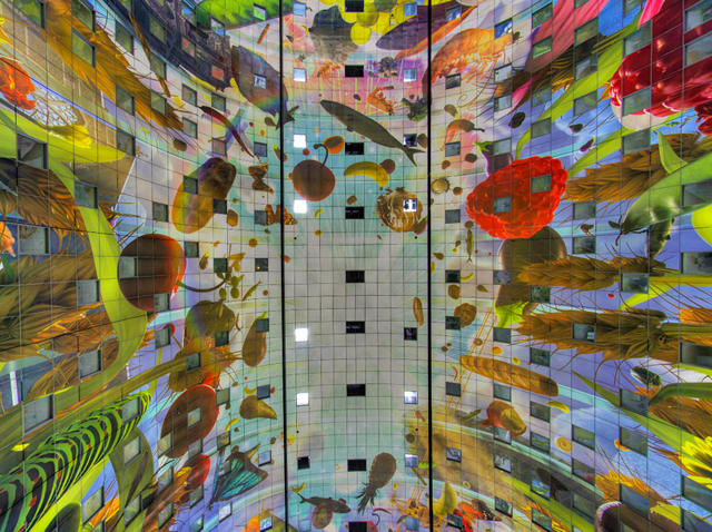 Цифровая фреска Арно Коэнена в Роттердаме (фото 4)