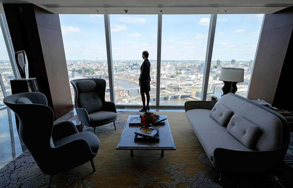 В лондонской башне The Shard открылся отель Shangri-La (фото 7)